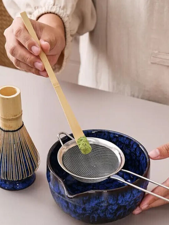 Set de Ceai Ceramic Albastru 5buc