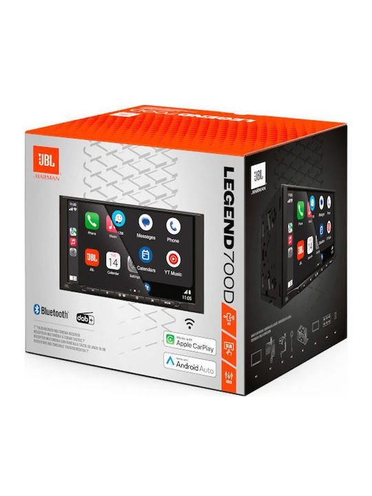 JBL Auto-Audiosystem 2DIN (Bluetooth/USB) mit Touchscreen 7"