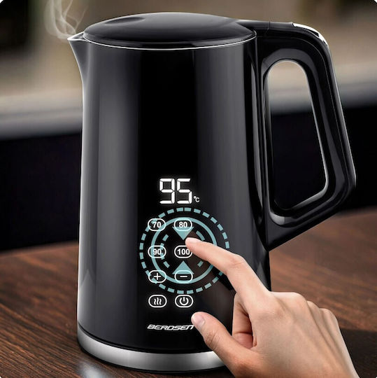 Berdsen Βραστήρας 1.7lt 2200W Μαύρος