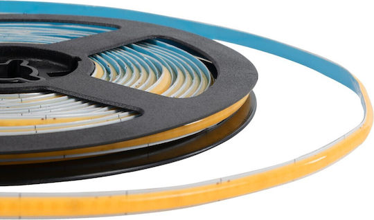 GloboStar Ταινία LED Bee 24V Θερμό Λευκό Φως 5m Τύπου COB