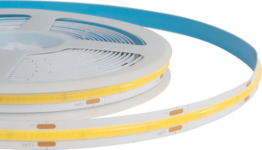 GloboStar Ταινία LED Bee 24V Ψυχρό Λευκό Φως 5m Τύπου COB