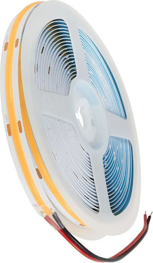 GloboStar Ταινία LED Bee 24V Θερμό Λευκό Φως 5m Τύπου COB