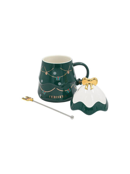 Weihnachtlicher Becher mit Baumform 1/4 Fylliana Fl2125 8x9cm 4 Stück Weihnachtlicher Becher mit Baumform 1/4 Fylliana Fl2125 8x9cm 4 Stück