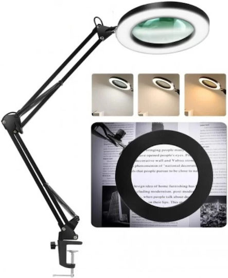 Magnifying Lamp 72 LED 11cm Desk Clamp