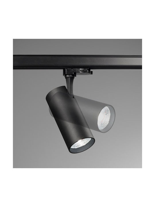 Ideal Lux Single LED Warm White Spot in Black Color