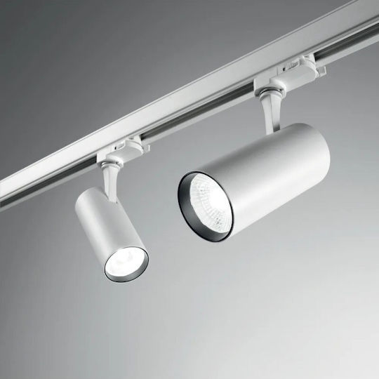 Ideal Lux Einzel LED Natürliches Weiß Spot in Weiß Farbe