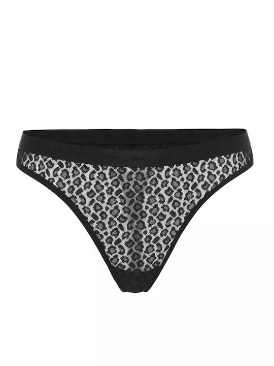 Γυναικεία String 3Pack Μαύρα