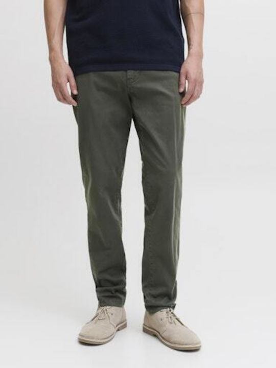 Marco Παντελόνι Chino Ελαστικό σε Slim Εφαρμογή Forest Night