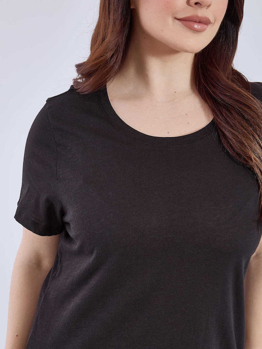 Women's Athletic T-shirt Black
