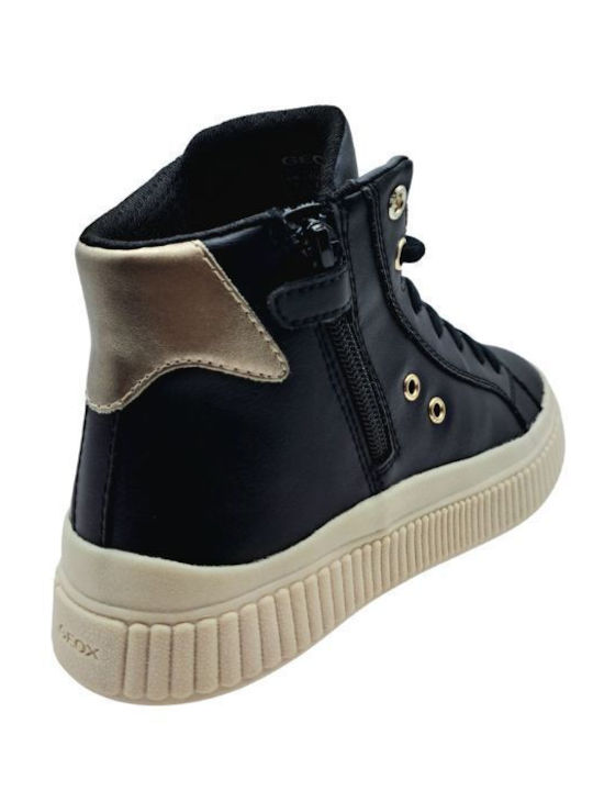Kids Boots with Laces Black