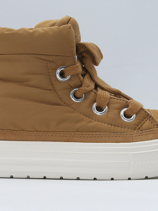 Chuck Taylor All Star Suede Kids Boots Brown
