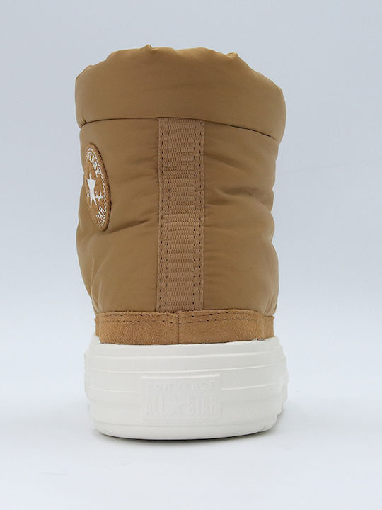 Chuck Taylor All Star Suede Kids Boots Brown