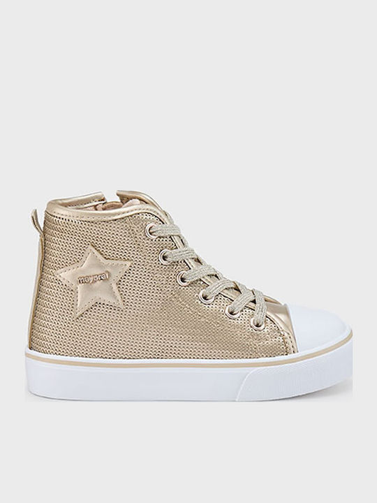 Kids Boots Gold