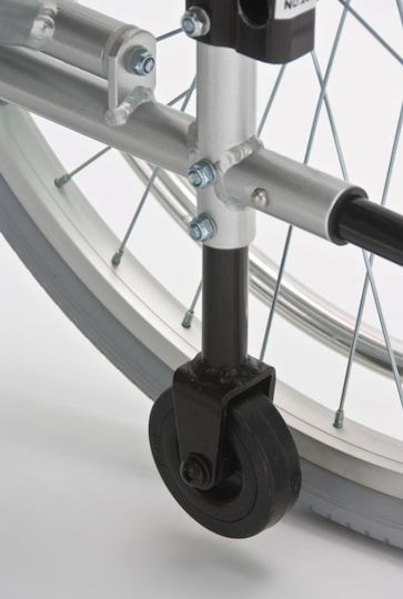 Alfa Care Ac–52 Folding Light Type Wheelchair 46cm 13-504-004 Silver