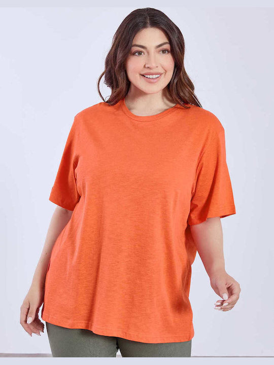 Women's Athletic T-shirt Orange