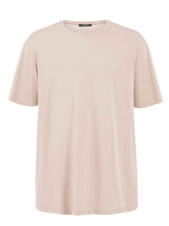 Damen Sportlich T-Shirt Beige