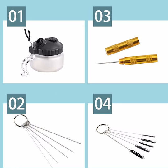 Airbrush Cleaning Pot Airbrush Cleaning Pot