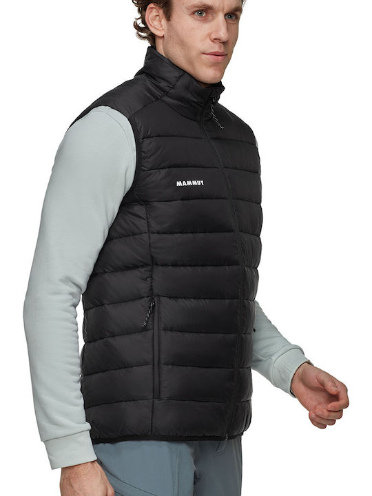 Ärmellos Jacke Wasserdicht und Winddicht Schwarz