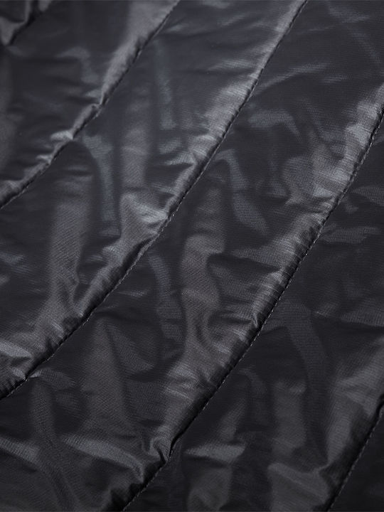 Ärmellos Jacke Wasserdicht und Winddicht Schwarz