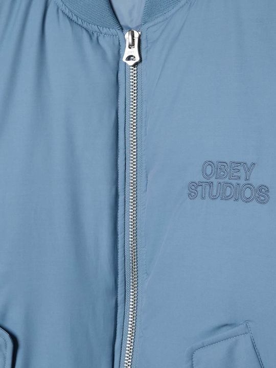 Jacket Bomber Light Blue