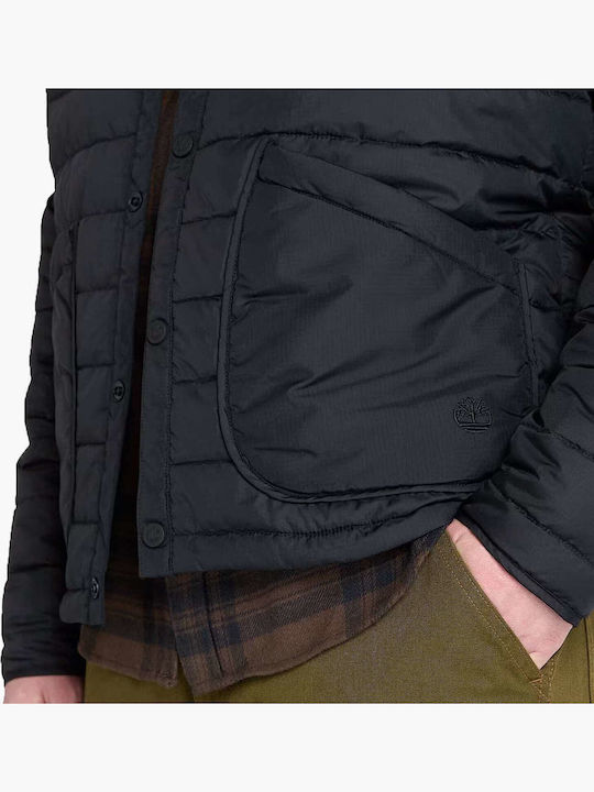 Winter Jacket Bomber Waterproof Black