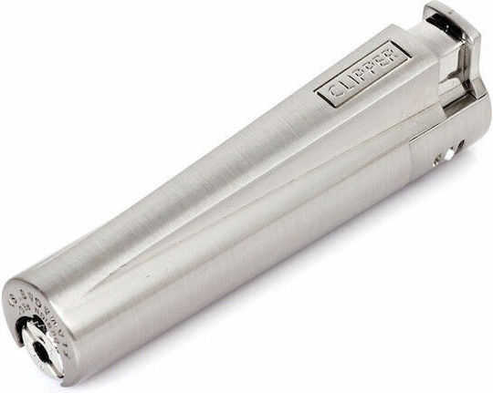 Clipper Αντιανεμικός Αναπτήρας Φλόγας Τύπου Jet σε Καφέ χρώμα