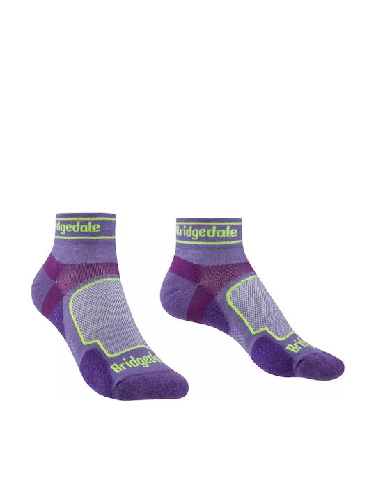 Bridgedale Ultralight T2 Coolmax Running Κάλτσες Μωβ 1 Ζεύγος