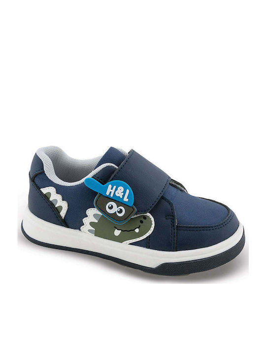 Παιδικά Sneakers με Σκρατς Μπλε