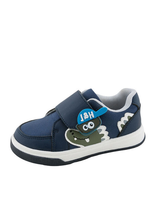 Παιδικά Sneakers με Σκρατς Μπλε