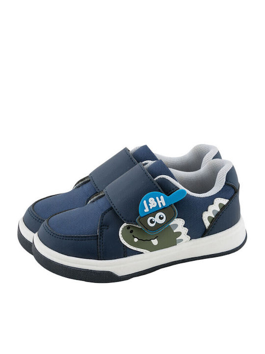 Παιδικά Sneakers με Σκρατς Μπλε