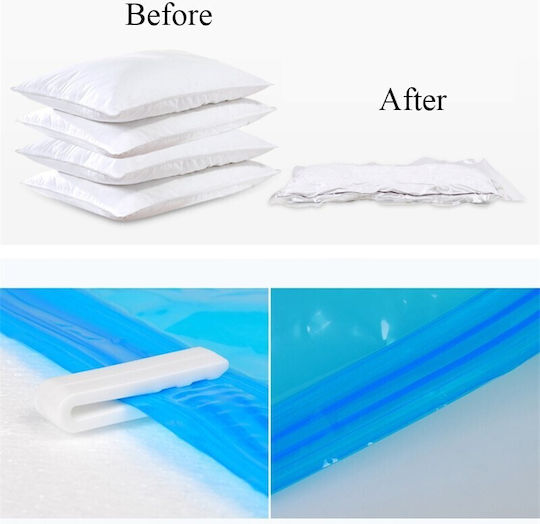 Plastic Sac de Depozitare pentru Haine Etanș și cu Vid 70x110cm 1buc Plastic Sac de Depozitare pentru Haine Etanș și cu Vid 70x110cm 1buc