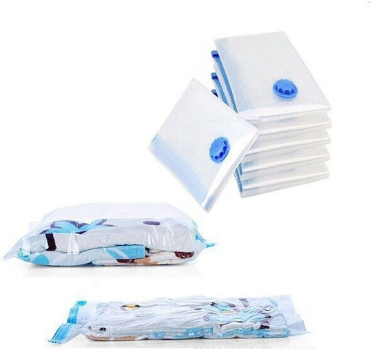 Plastic Sac de Depozitare pentru Haine Etanș și cu Vid 70x110cm 1buc