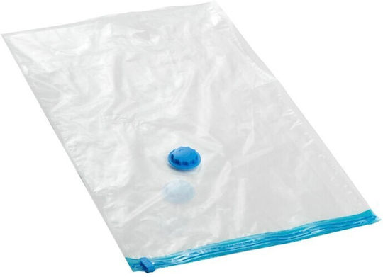 Plastic Sac de Depozitare pentru Haine Etanș și cu Vid 80x110cm 1buc