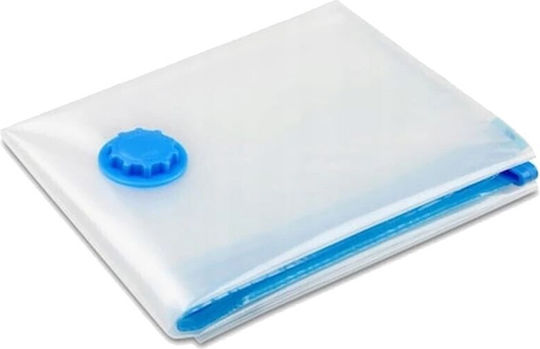 Plastic Sac de Depozitare pentru Haine Etanș și cu Vid 80x110cm 1buc