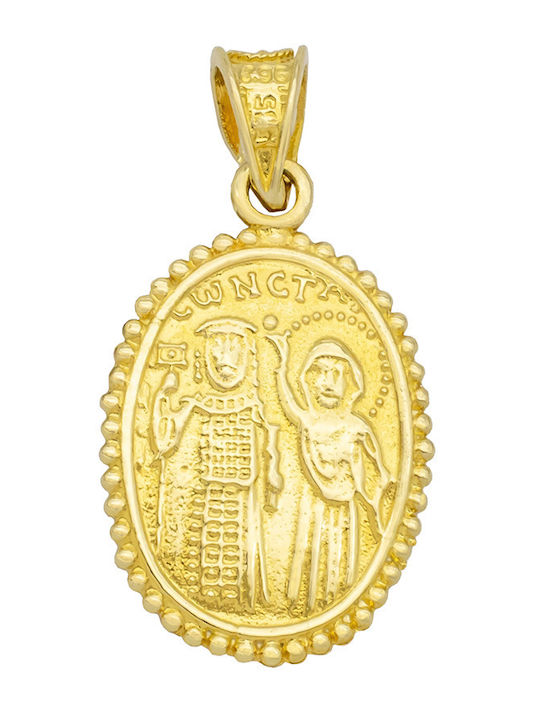 Savvas Design Charm Φυλαχτό από Χρυσό 14Κ