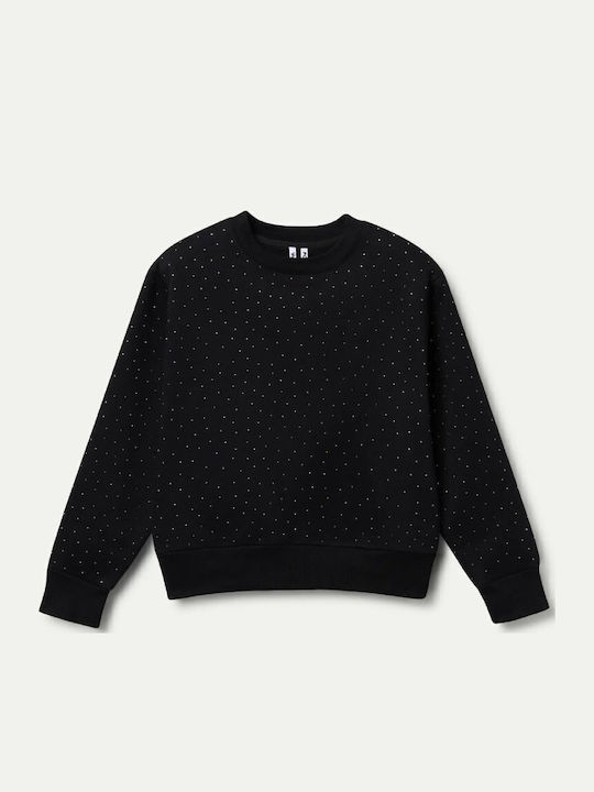Lang Damen Sweatshirt Black