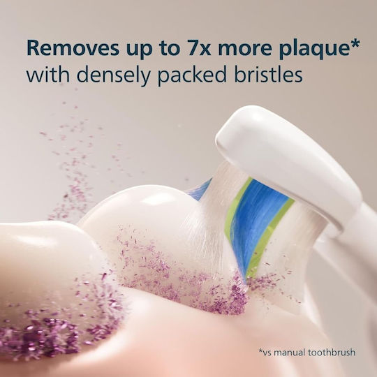Philips Sonicare Optimal Electric Toothbrush Replacement Heads for HX6062/87 2pcs