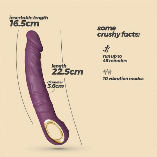 Crushious Magnus Realistisch Vibrator Lila