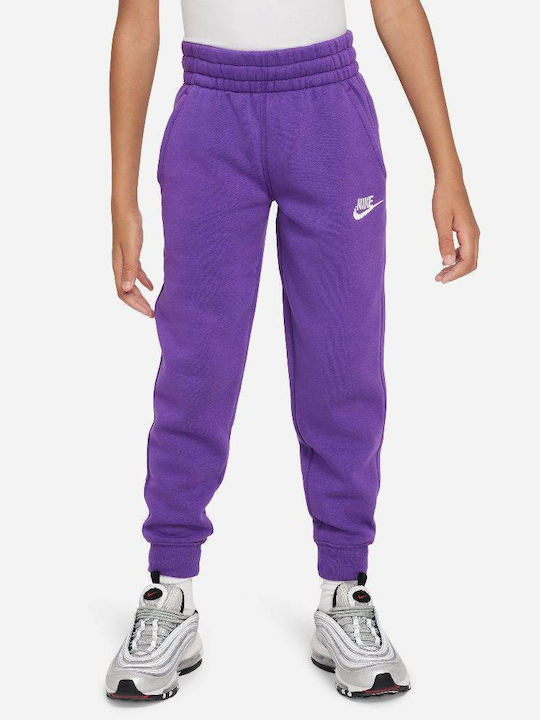 Παιδικό Σετ Φόρμας Μωβ 2τμχ Sportswear Club