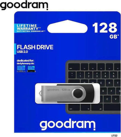 GoodRAM Pendrive 128GB USB 2.0 Stick Black