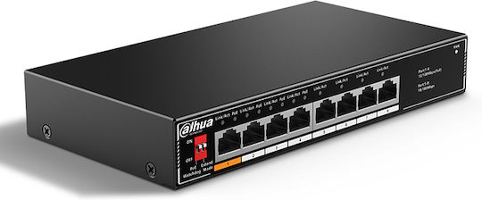 Dahua SF1008LP Неуправляем L2 Switch с 8 Портове Ethernet