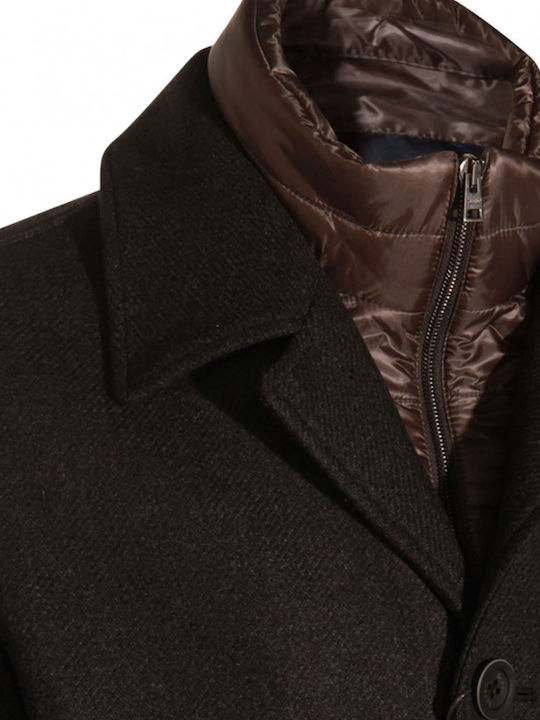 Herren Mantel Gray