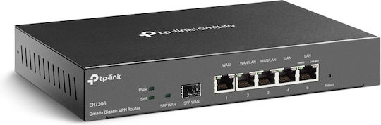 TP-LINK TL-ER7206 v2.2 Router cu 4 Porturi Gigabit Ethernet