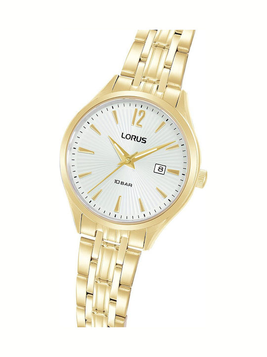Lorus Women's Watch with Gold Metal Bracelet