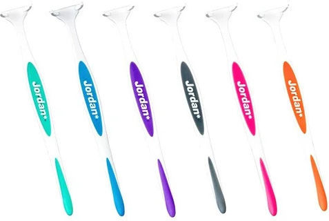 Jordan Various Colors Dental Floss with Handle 20pcs