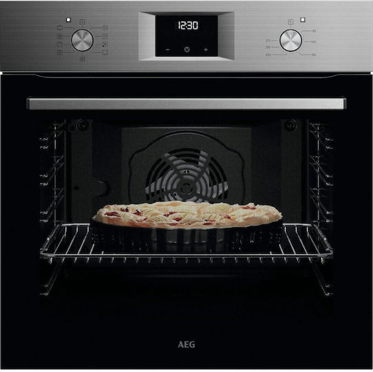AEG Cuptor Deasupra Blatului 72lt cu Plite Ceramice L56cm.