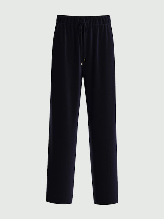 Women's Fabric Trousers Blue