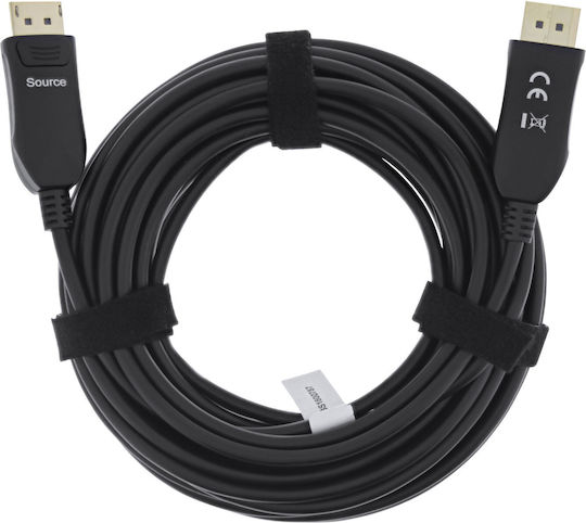 InLine Кабел DisplayPort мъжки - DisplayPort мъжки 15м Черен