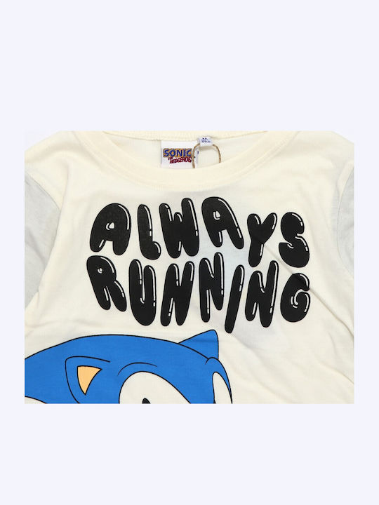 Kinderhemd Langarm Ecru Sonic