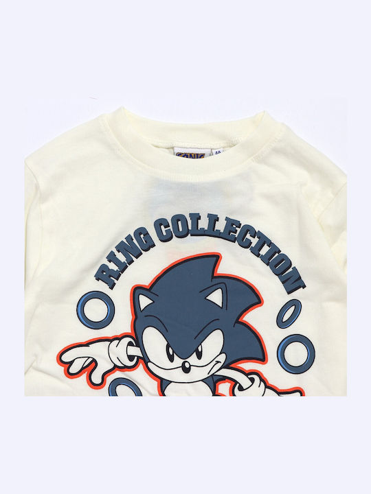Kinderhemd Langarm Ecru Sonic